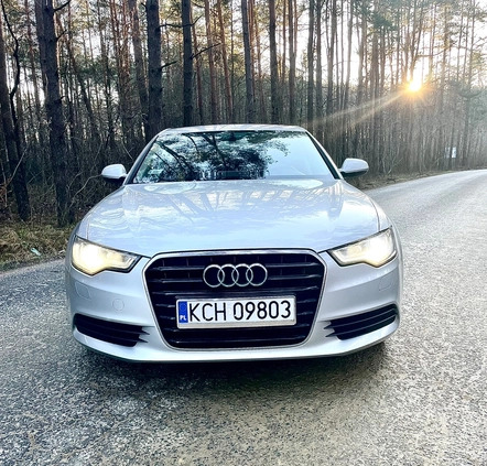 Audi A6 cena 58000 przebieg: 248500, rok produkcji 2014 z Trzebinia małe 92